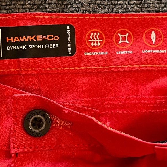 Like New Red Mens Hawke & Co Sorts Size 32 - Picture 4 of 6
